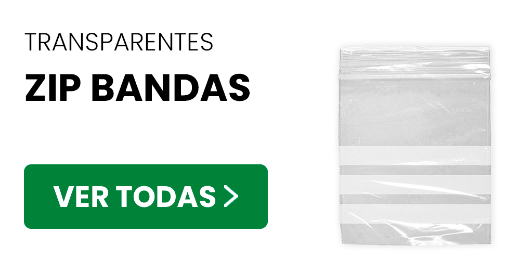 Imagen para la categoría Bolsas transparentes cierre ZIP con bandas